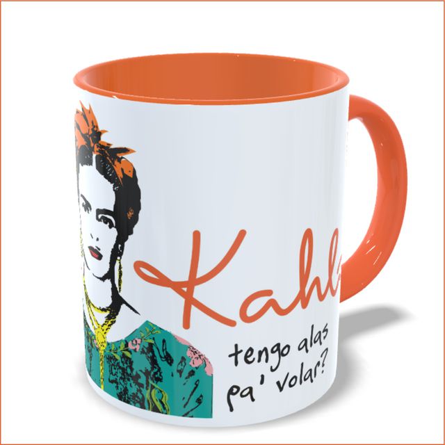 CANECA FRIDA - PÉS - Laranja