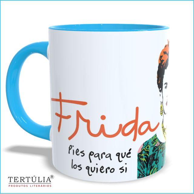 CANECA FRIDA - PIÉS - Azul Claro