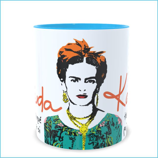 CANECA FRIDA - PIÉS - Azul Claro