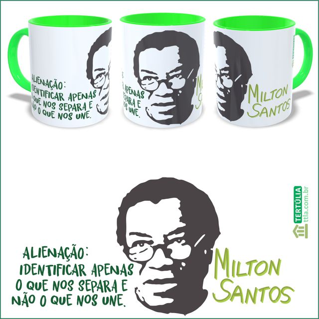 CANECA MILTON SANTOS - Verde