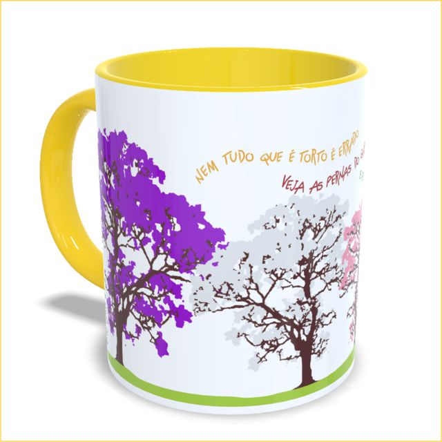 CANECA NICOLAS BEHR - Amarela