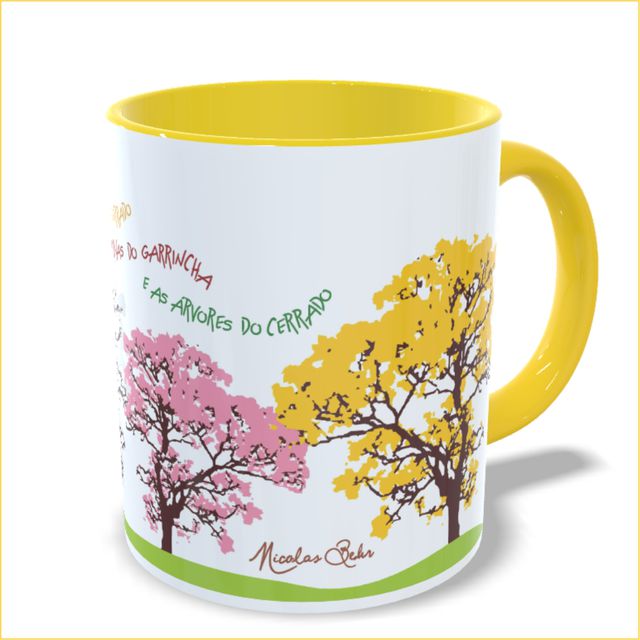 CANECA NICOLAS BEHR - Amarela