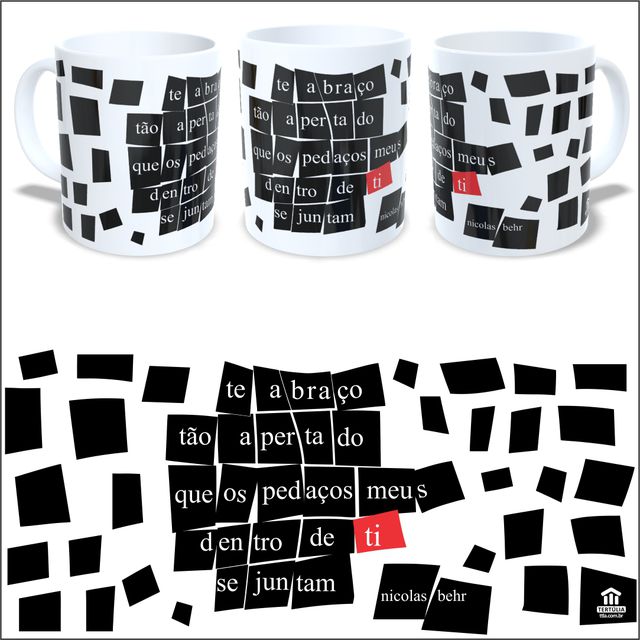 CANECA NICOLAS BEHR - Branca