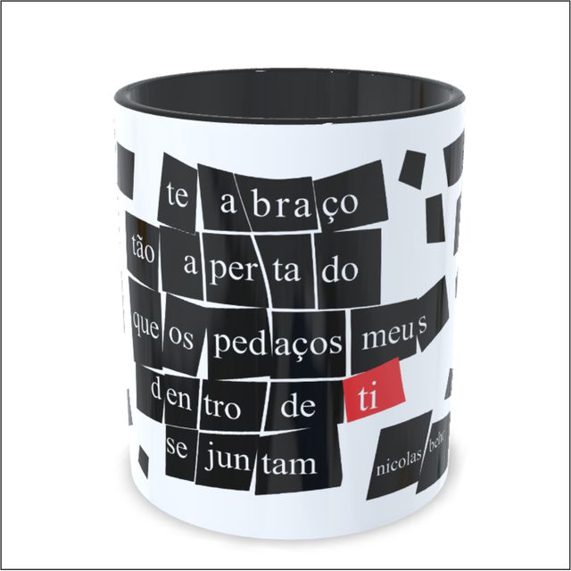CANECA NICOLAS BEHR - Preta