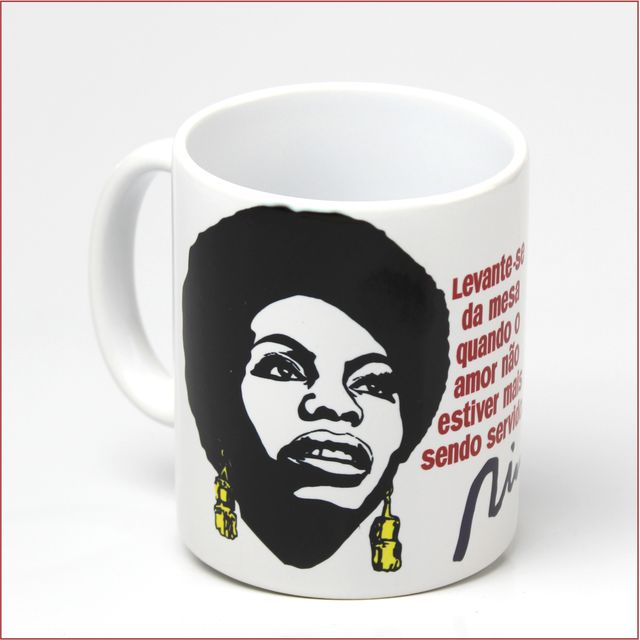CANECA NINA SIMONE - Branca