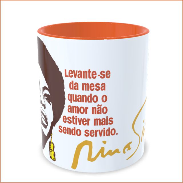 CANECA NINA SIMONE - Laranja