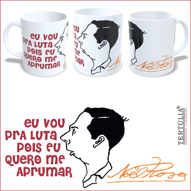 CANECA NOEL ROSA COM QUE ROUPA? - Branca 