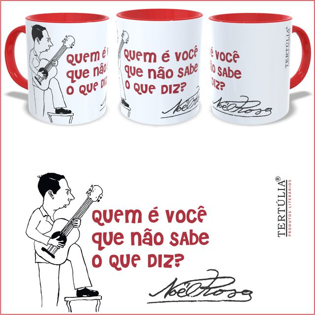CANECA NOEL ROSA - Vermelha