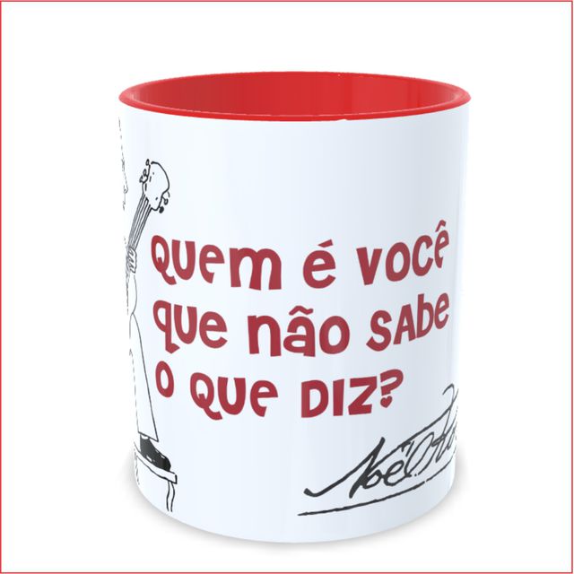 CANECA NOEL ROSA - Vermelha
