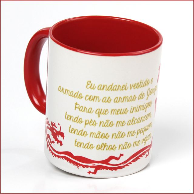 Caneca Ogum - Vermelha