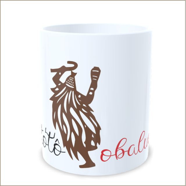 Caneca Omolu - Branca