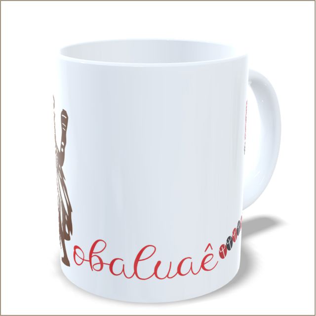 Caneca Omolu - Branca