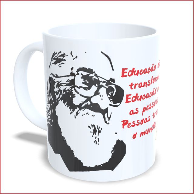 Caneca Paulo Freire Educação - Banca