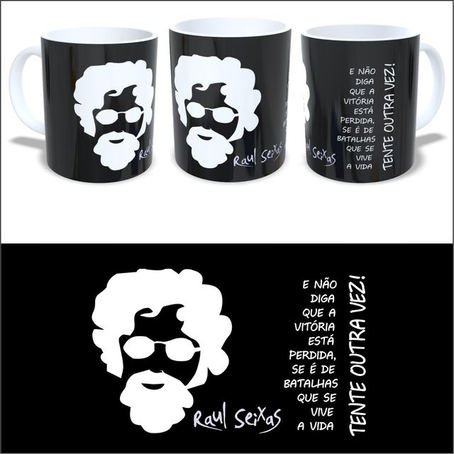CANECA RAUL SEIXAS - Branca