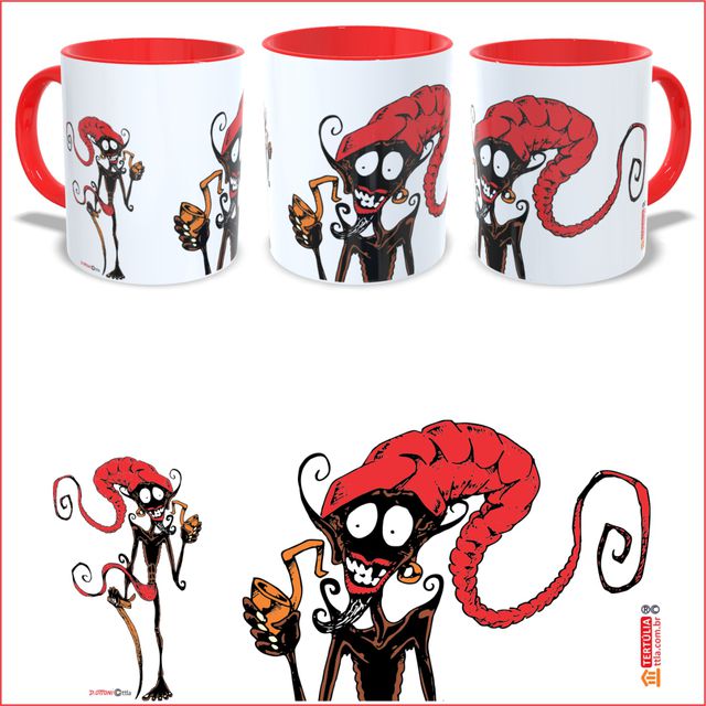CANECA SACI - Vermelha