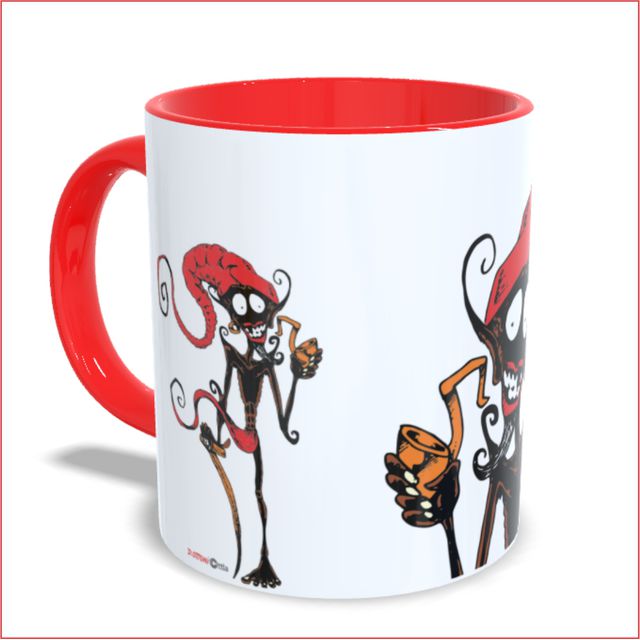 CANECA SACI - Vermelha