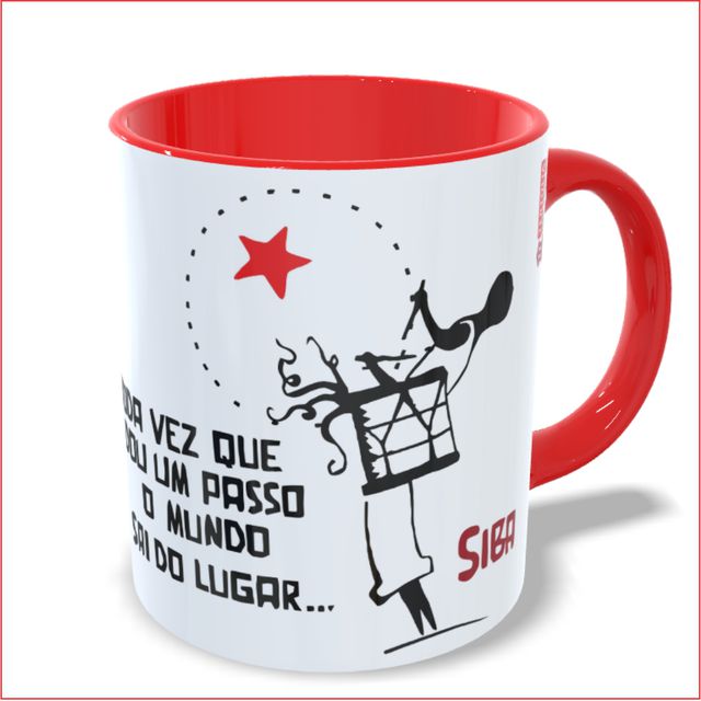 CANECA SIBA - Vermelha