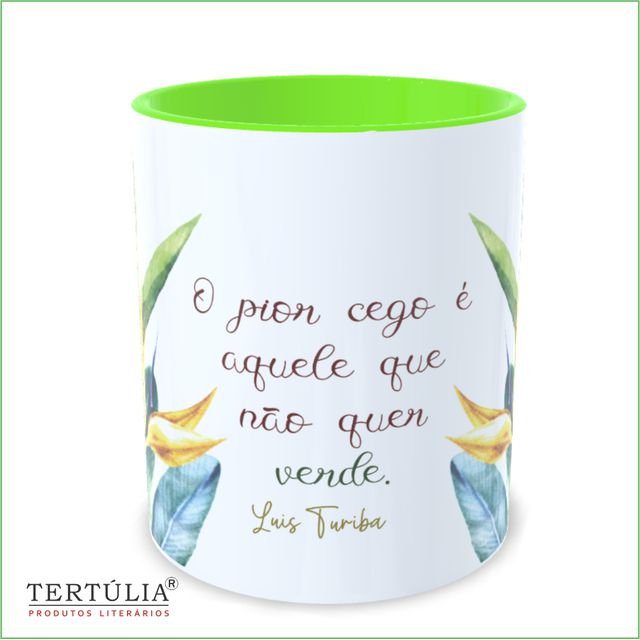 CANECA LUIS TURIBA - Verde Claro