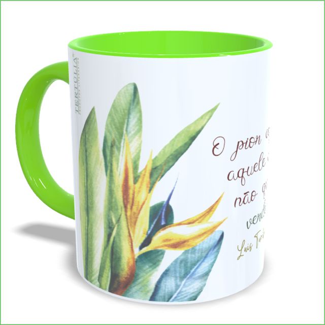 CANECA LUIS TURIBA - Verde Claro