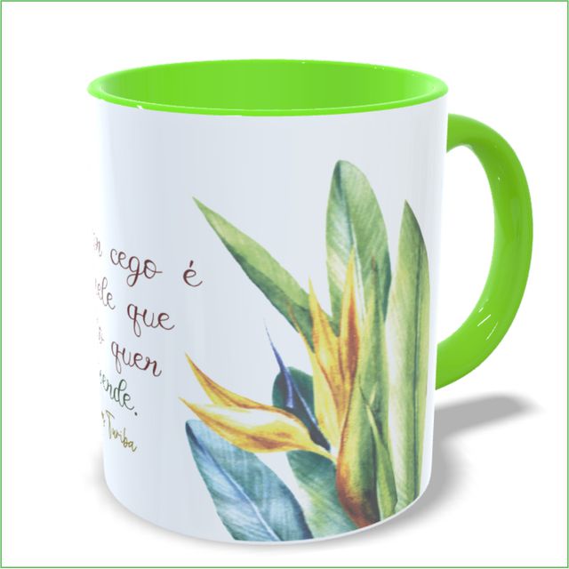 CANECA LUIS TURIBA - Verde Claro