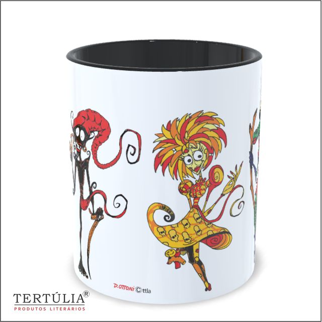 CANECA TURMA DO SÍTIO - Preta