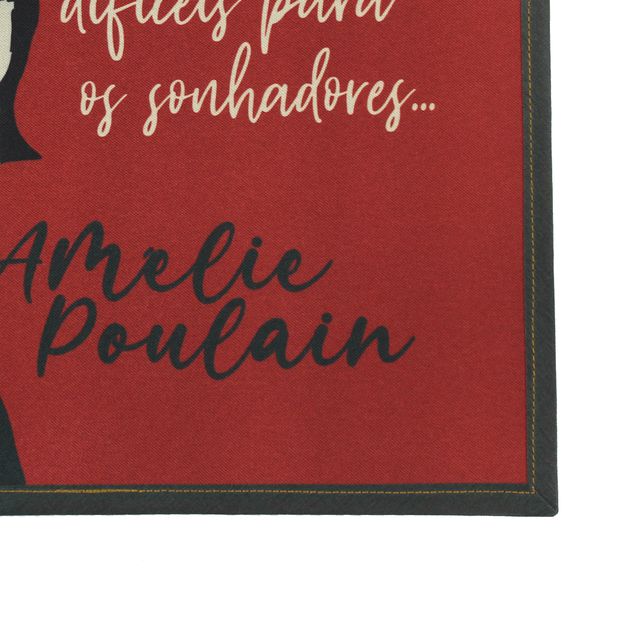 LUGAR AMERICANO AMELIE POULAIN - Vermelho