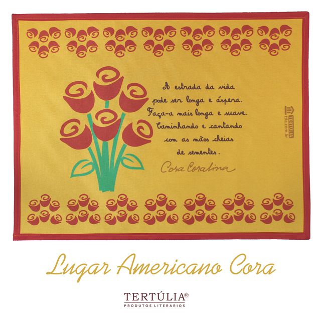 LUGAR AMERICANO CORA CORALINA SEMENTES - Amarelo