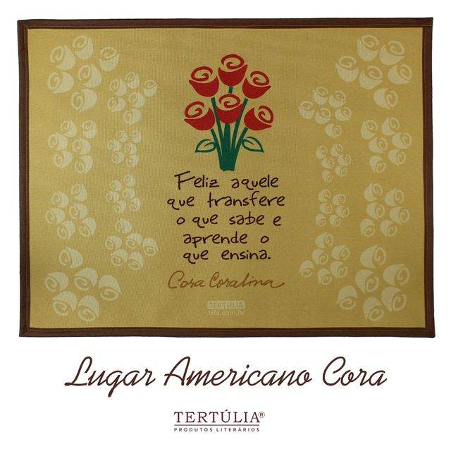 LUGAR AMERICANO CORA CORALINA PROFESSOR - Cru
