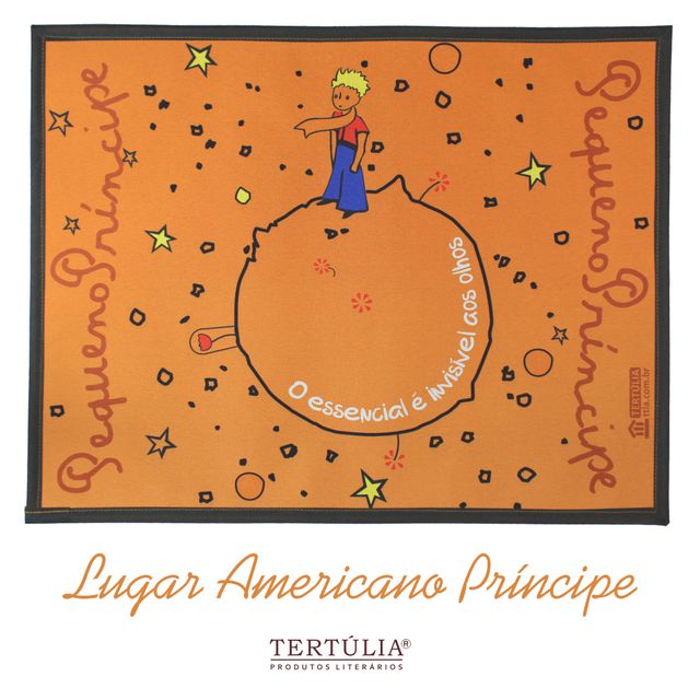 LUGAR AMERICANO PEQUENO PRÍNCIPE - Laranja