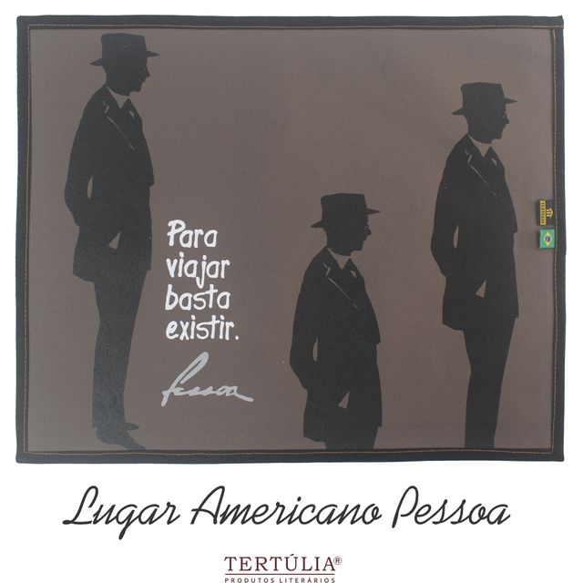 LUGAR AMERICANO FERNANDO PESSOA - Cinza