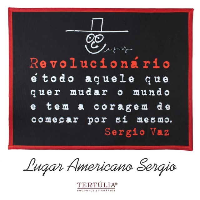 LUGAR AMERICANO SERGIO VAZ - Preto 