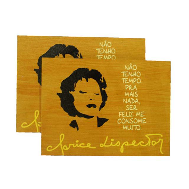 Quadrinho Clarice Lispector Tempo