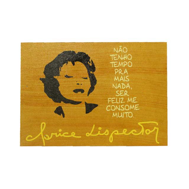 Quadrinho Clarice Lispector Tempo