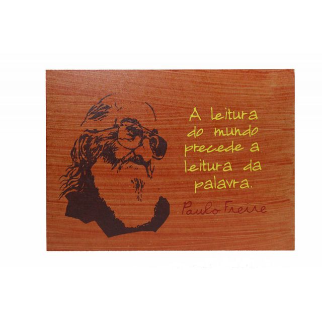 Quadrinho Paulo Freire Leitura