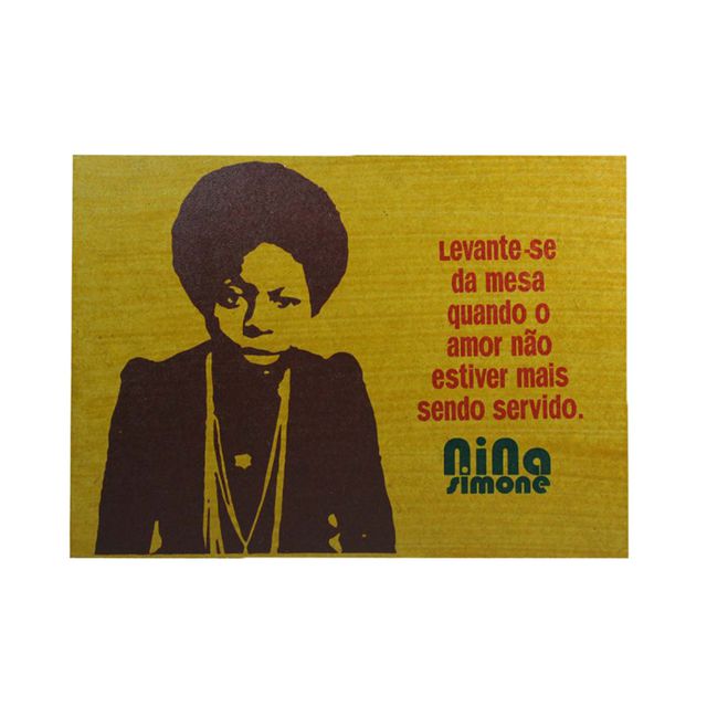 Quadrinho Nina Simone Amor