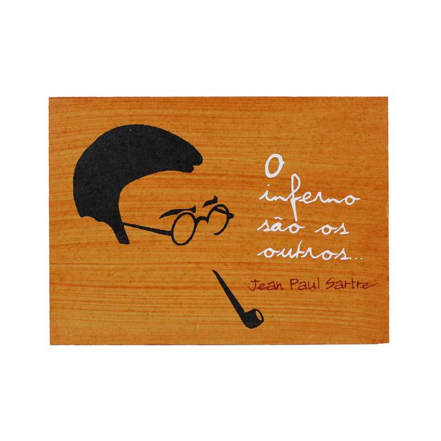 Quadrinho Sartre Inferno