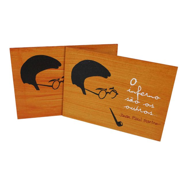 Quadrinho Sartre Inferno