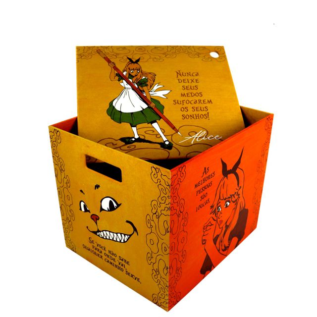 CAIXA PARA VINIL - Mundo Alice