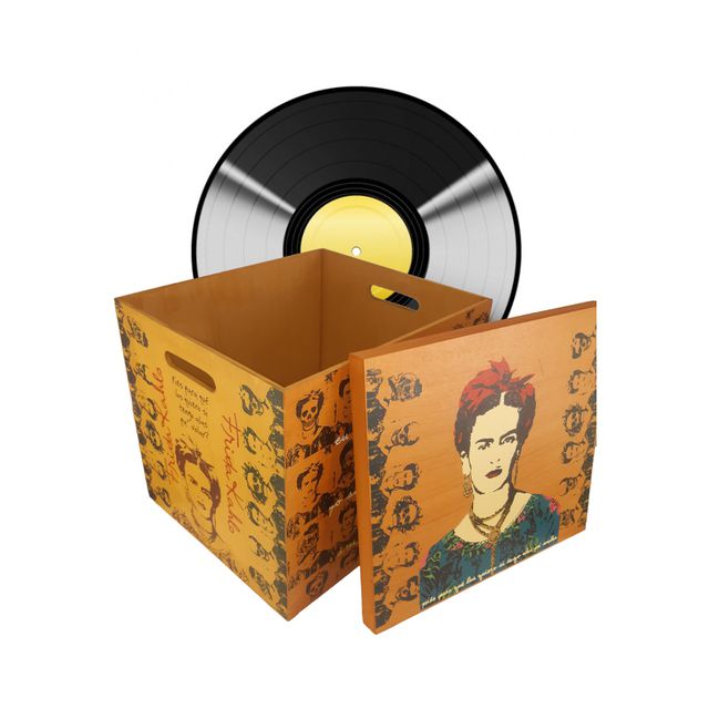 CAIXA PARA VINIL - Frida kahlo