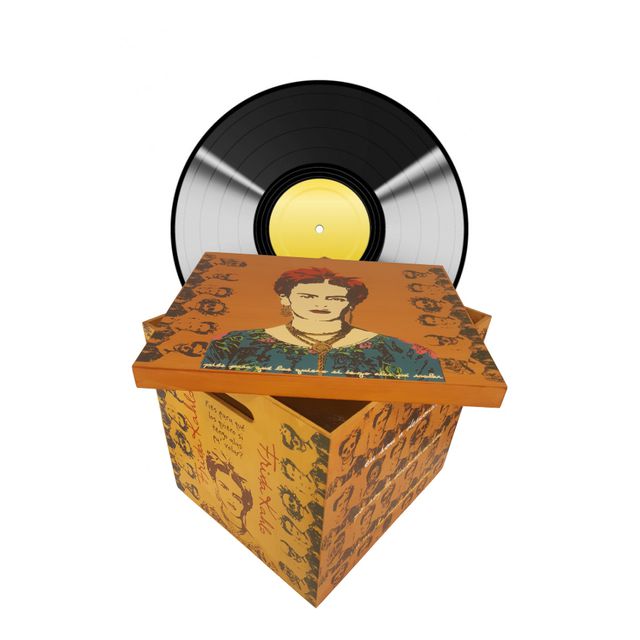 CAIXA PARA VINIL - Frida kahlo