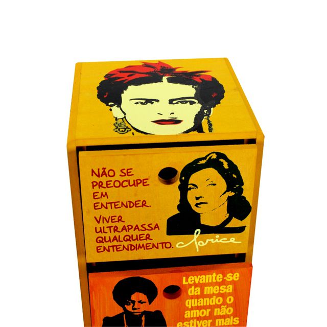 Gaveteiro Mulheres - 4 Gavetas