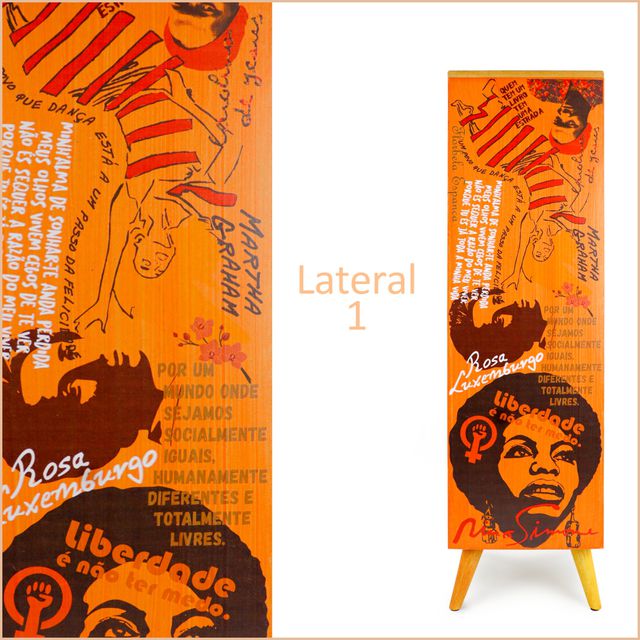 Gaveteiro Mulheres - 5 Gavetas