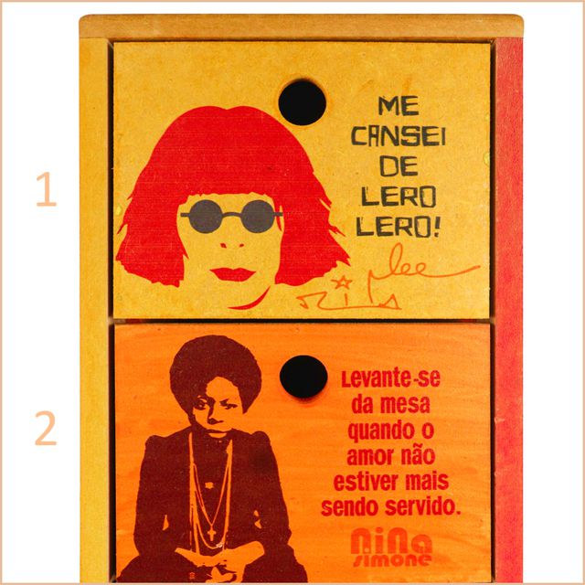 Gaveteiro Mulheres - 5 Gavetas