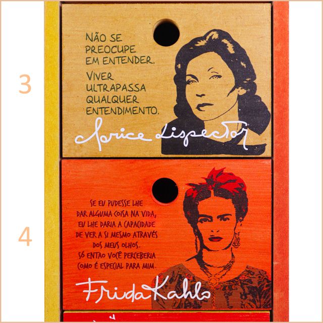 Gaveteiro Mulheres - 5 Gavetas