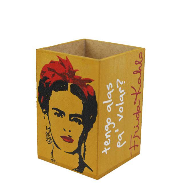 Porta-lápis Frida Kahlo