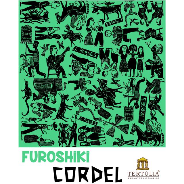 FUROSHIKI CORDEL - VERDE - 70x70cm 