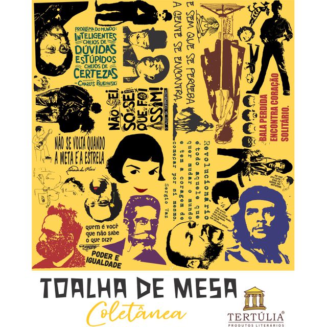 Toalha de Mesa Coletânea - Amarela