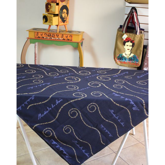 Toalha de Mesa Machado de Assis - Preta