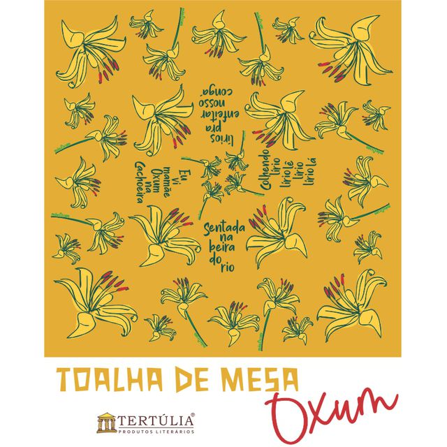 Toalha de Mesa Oxum - Amarela