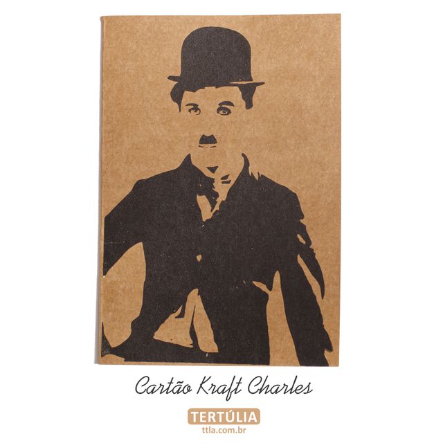 CARTÃO - Charles Chaplin